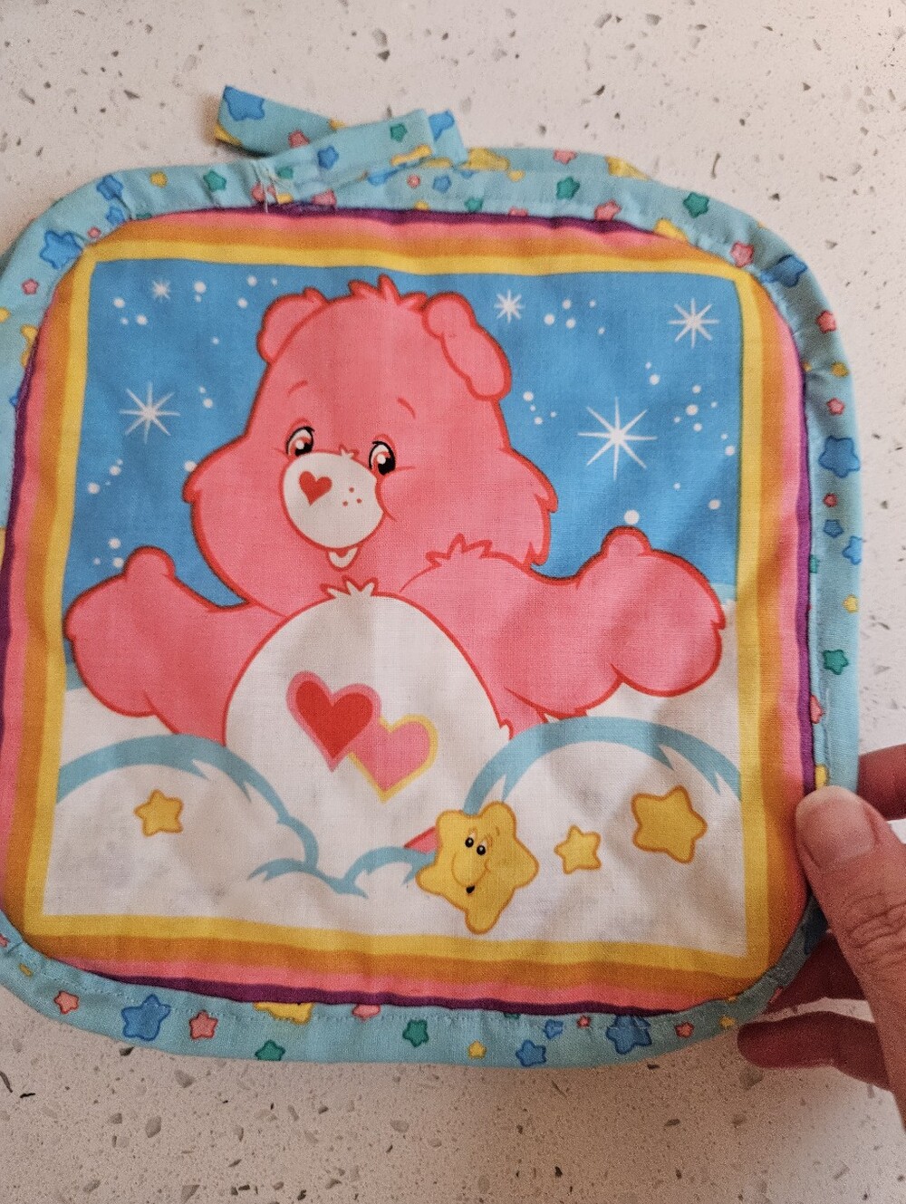 Handmade Care Bear Potholders - Picture 4 of 4